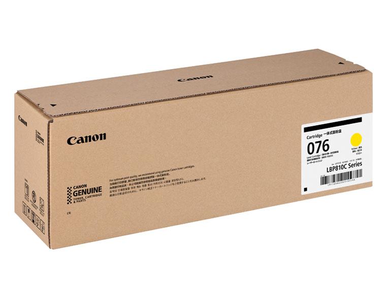 CANON 加農砲 キヤノン トナーカートリッジ 076 Y (黄み)(CRG-076YEL)