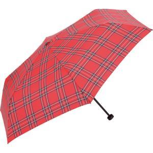 MOONBAT(ムーンバット) マッキントッシュフィロソフィー 折り畳み晴雨兼用雨傘 チェック レッド 431-10642-02-33