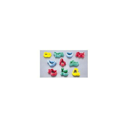 虎ジャケット冠 【日本製】毛の荒物ビスキット抜型 10PCS 752 (2110103)【入数:100】