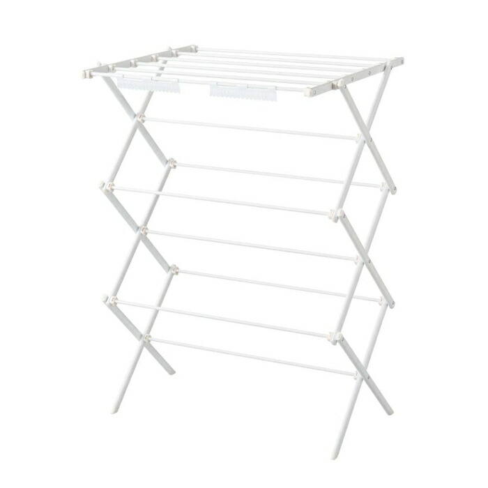 楽天市場】ベストコ NY-321 ホワイト Quick Lock [室内 物干し