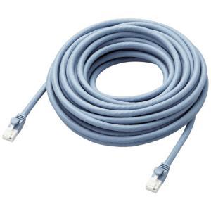 ELECOM エレコム ツメ折れ防止LANケーブル(CAT6A)10m/ブルー/5本パック(LD-GPAT/BU10EX5)