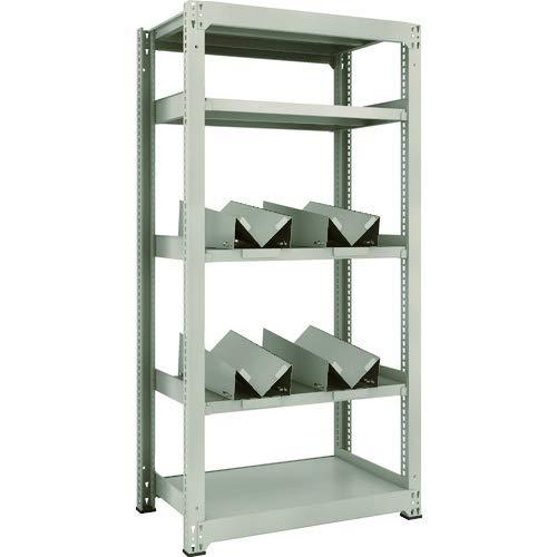 TRUSCO トラスコ中山 TRUSCO M3型中量棚 900XD571XH1800 缶受X4付｜ECJOY！店 45,354円