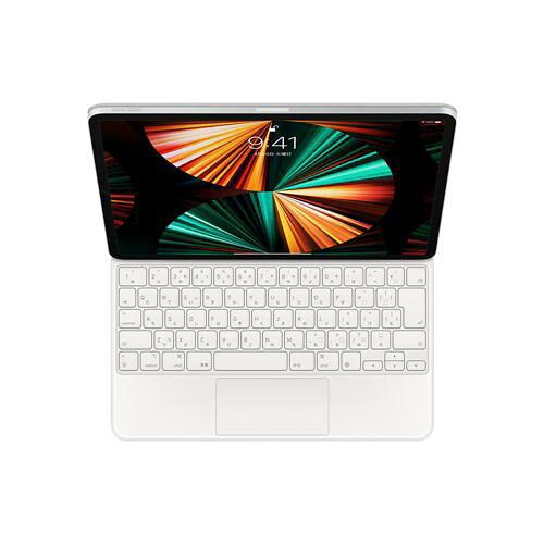 APPLE アップル アップル / APPLE 12.9インチiPad Pro(第5/4/3世代)用 Magic Keyboard 日本語(JIS) MJQL3J/A [ホワイト]