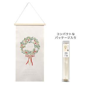 クリスマス 【欠品中:8月下旬入荷予定】CM1529-A 刺繍タペストリー リース L【入数:2】