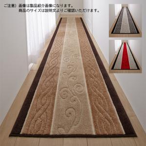 三愛繊維(San-Ai-Sen-I) トルコ製生地 【ステラ】 廊下敷きマット 65&times;120 ベージュ｜ECJOY！店
