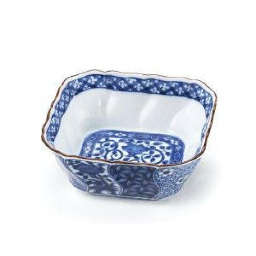 ブルーム ≪メーカー取寄≫ネジリ祥瑞 角小鉢[日本製 美濃焼 食器] (-)【入数:10】｜ECJOY！店
