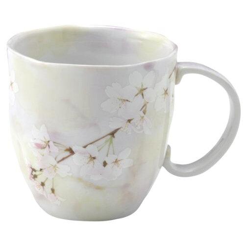 ブルーム ≪メーカー取寄≫花がすみ マグカップ ピンク[日本製 美濃焼 食器] (-)【入数:10】