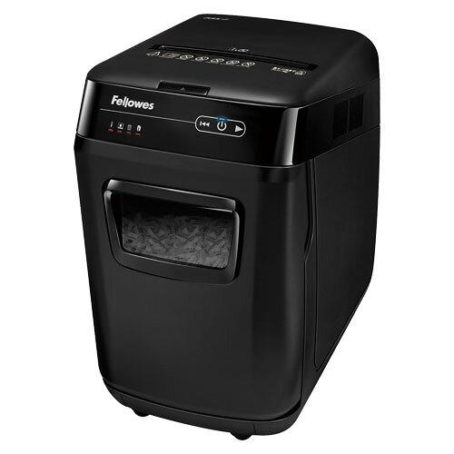 KOKUYO コクヨ AutoMax200C-2 オートフィードシュレッダー クロスカット 最大幅:A4 最大枚数:10枚以下 31L~40L CD/ホッチキス可 ブラック