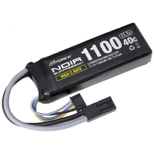 ジーフォース(G-Force) G-FORCE ジーフォース Noir Suppression LiPo 11.1V 1100mAh 40C ミニS互換サイズ GFG936 (1640133)