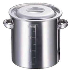 赤川入れもの製造所 1337039  AGモリブデン目盛付寸胴鍋39珊 46.0L