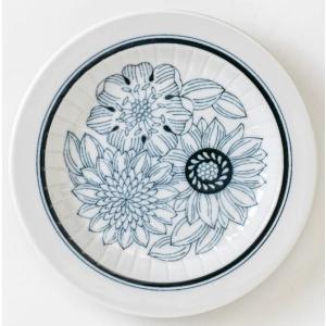 アワサカ 【Anticoflower(アンティコフラワー)】 160プレート ブーケ[日本製 美濃焼 食器 皿] (a11174546088026595)【入数:40】