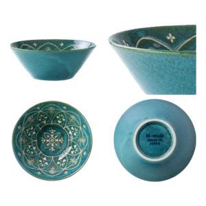 MINORUTOKI みのる瀬戸もの 【Moroccan(モロッカン)】135どんぶり鉢[日本製 美濃焼 食器] (mrc014965583756811)【入数:40】