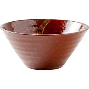 MINORUTOKI みのる瀬戸もの ≪製造会社取寄≫【玉響-たまゆら-】あやとり 195めん丼[日本製 美濃焼 瀬戸もの 食器] (a01384965583031079)【入数:40】