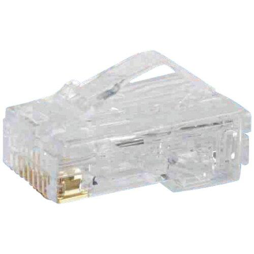 パンドウイットコーポレーション PANDUIT 種族5E 細径有線テレビ用モジュラープラグ AWG28単線・撚線  MP528-C (MP528C 6260)【入数:100】