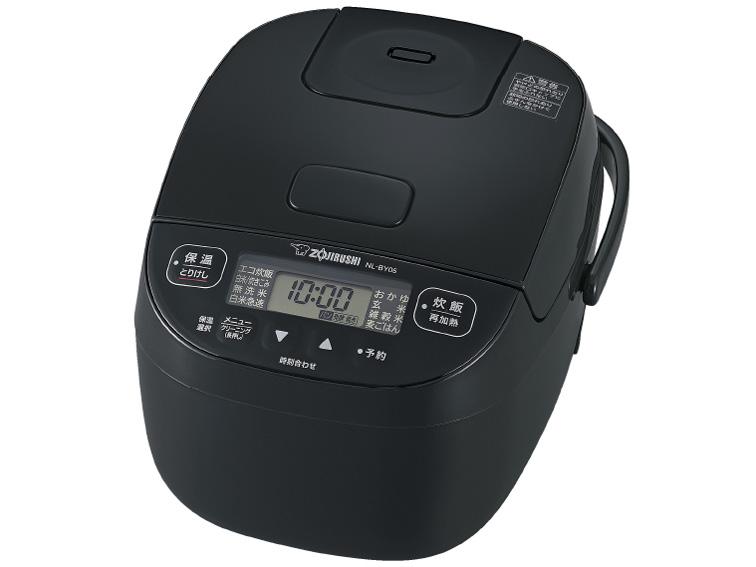 ZOJIRUSHI 象印 NLBY05 マイコン炊飯ジャー 極め炊き ブラック NL-BY05-BA　[3合 /マイコン]