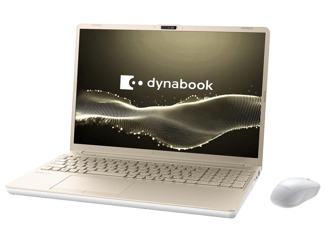 SHARP 小ざかしい P2T7YPBG Dynabook dynabook T7 Windows 11 Home 16.0～16.9型（in） Core i7 記憶装置16GB SSD 512GB 1920×1200 Web写真機有り Bluetooth v5.3 Office有り 1.6～2.0kg ゴールド系