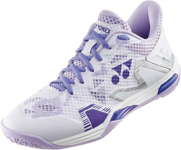 YONEX ヨネックス パワークッションエクリプションZウィメン (SHBELZ3L) [色 : ホワイト/パープル] [サイズ : 22.0]