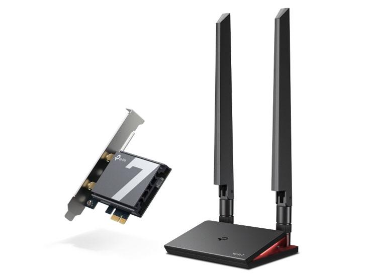 TP-LINK BE9300 Wi-Fi 7 Bluetooth 5.4 PCIeアダプター(ARCHER TBE550E(JP))