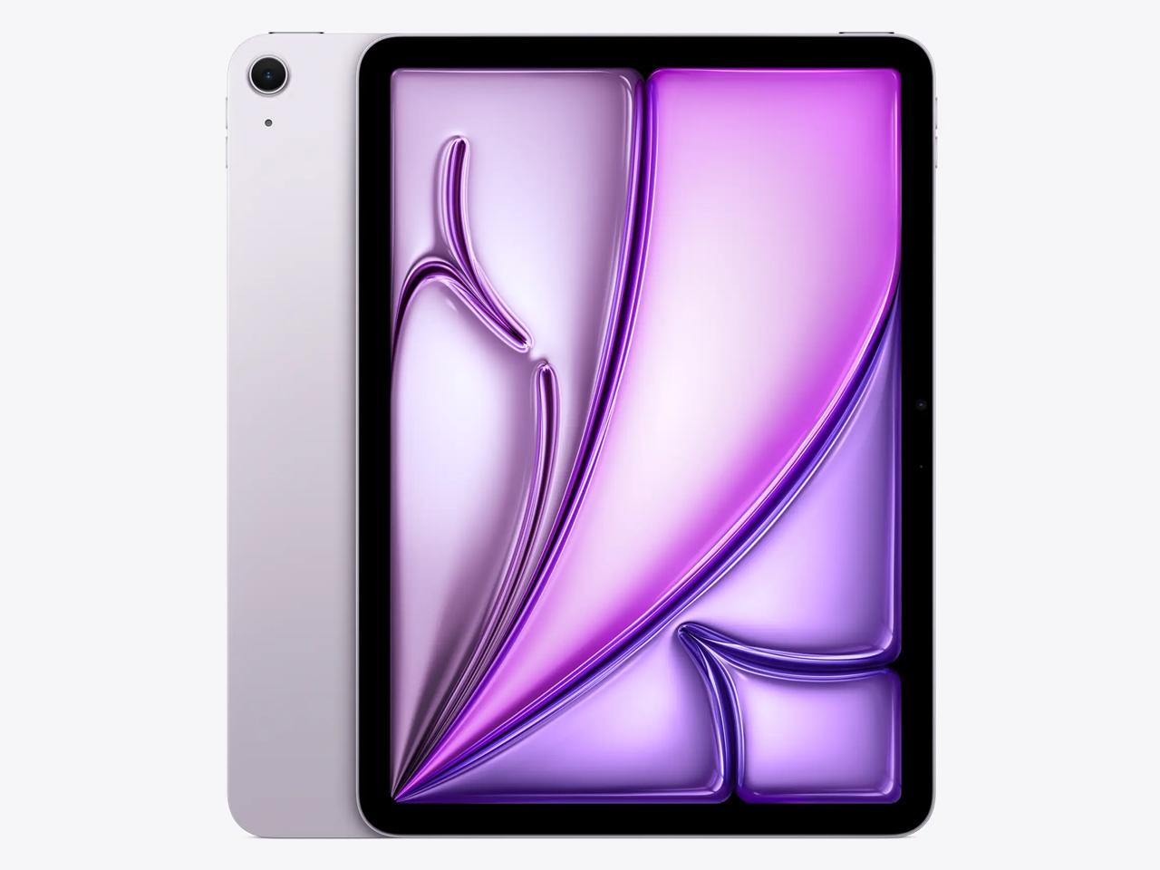 APPLE アップル MCA04J/A APPLE iPad Air iPadOS 18 11.0型（in） 2360×1640 Apple M3 8GB SSD 128GB Wi-Fi青写真 Bluetooth v5.3 400～500g パープル系