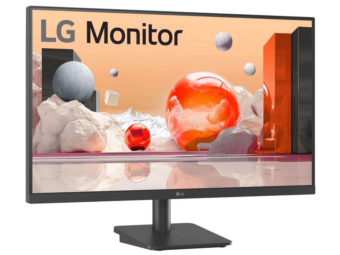 LG LG陰電子 27MS530B-B 27.0型 盛りだくさん固定ディスク IPS 液晶 1920×1080 HDMI×2 USB 印字機C 黒いこと系