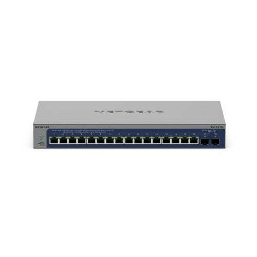 NETGEAR サイバー空間歯車 10G/マルチギガ 16界面 10G SFP+拡張スロット×2 適用業務＆クラウドスマートスイッチ(XS516TM-100JPS)