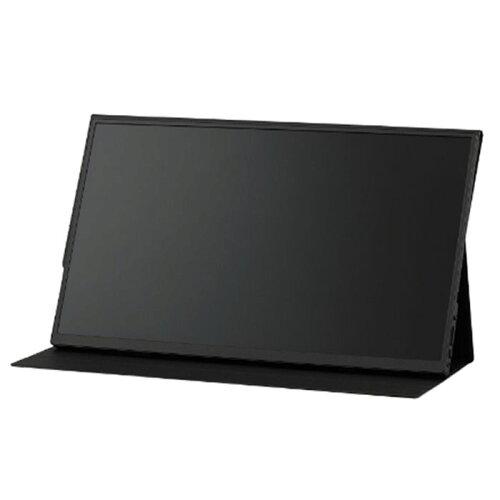 IRISOHYAMA アイリスオーヤマ DP-EF164S-B 15.6型 液晶ポータブルモニター 1920&times;1080 スピーカー搭載 miniHDMI USB タイプC&times;2 ブラック系｜ECJOY！店