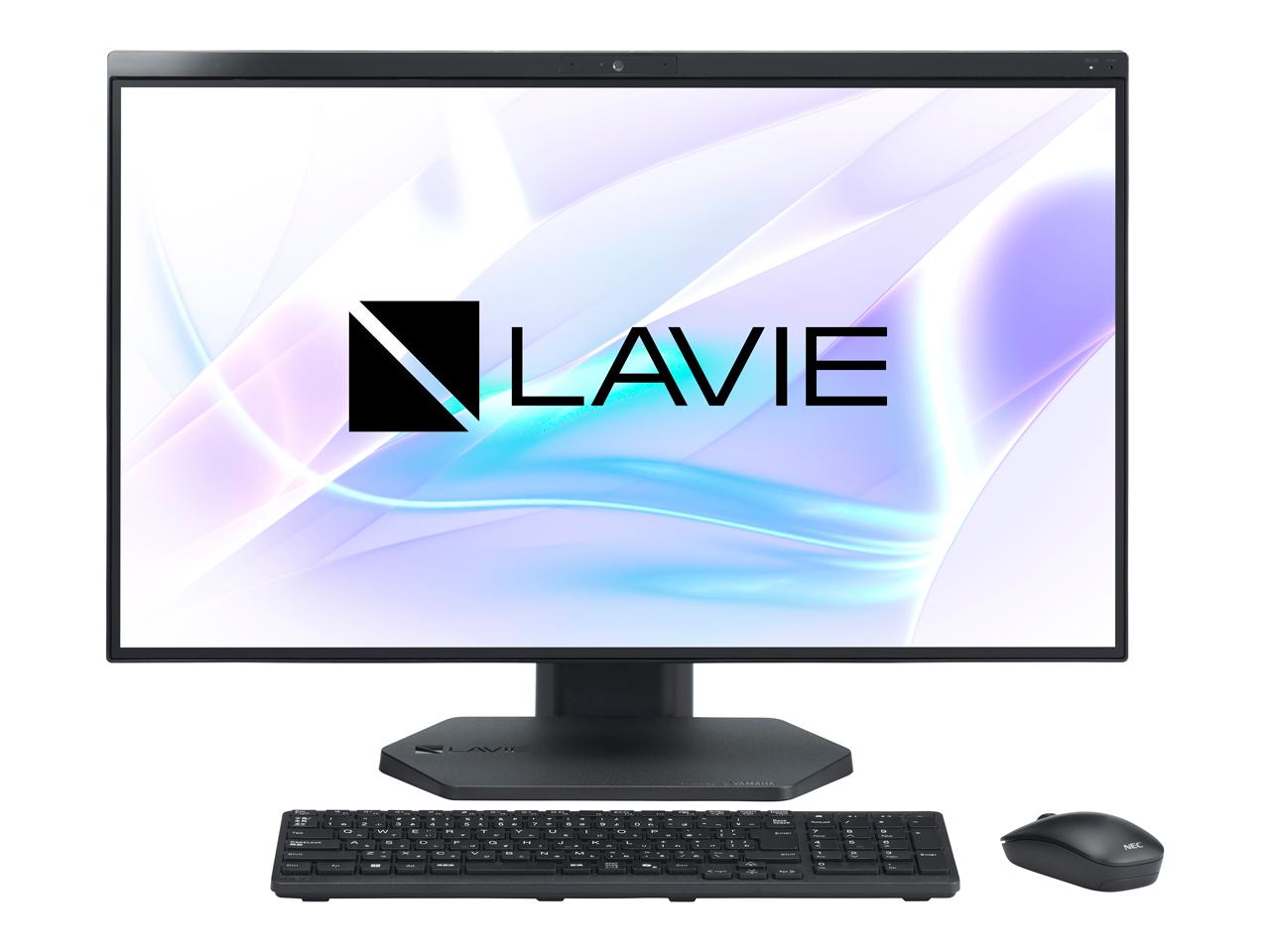 Windowsデスクトップ NEC Lavie A2797/G デスクトップパソコン LAVIE A27(A2797/GAB) ファインブラック PC