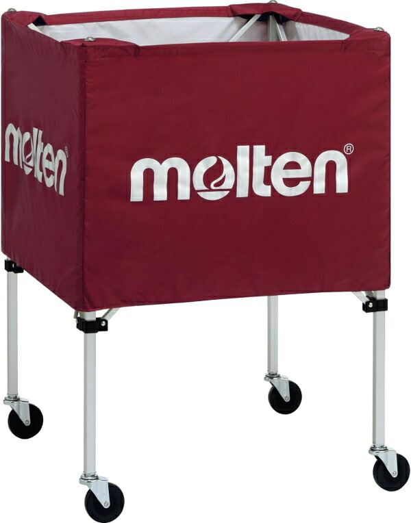 molten(モルテン) ボールカゴ 中・屋外 その他球技 施設備品 ボールかご (BK0022E) エンジ