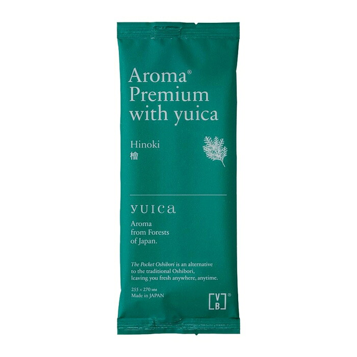 FSX 高級アロマ配合おしぼり AROMAプレミアムwith yuica ヒノキ 300枚入 YUICAHK 1箱(300枚入)