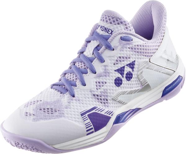 YONEX ヨネックス パワークッションエクリプションZウィメン (SHBELZ3L) [色 : 白いこと/パープル] [大きさ : 24.5]