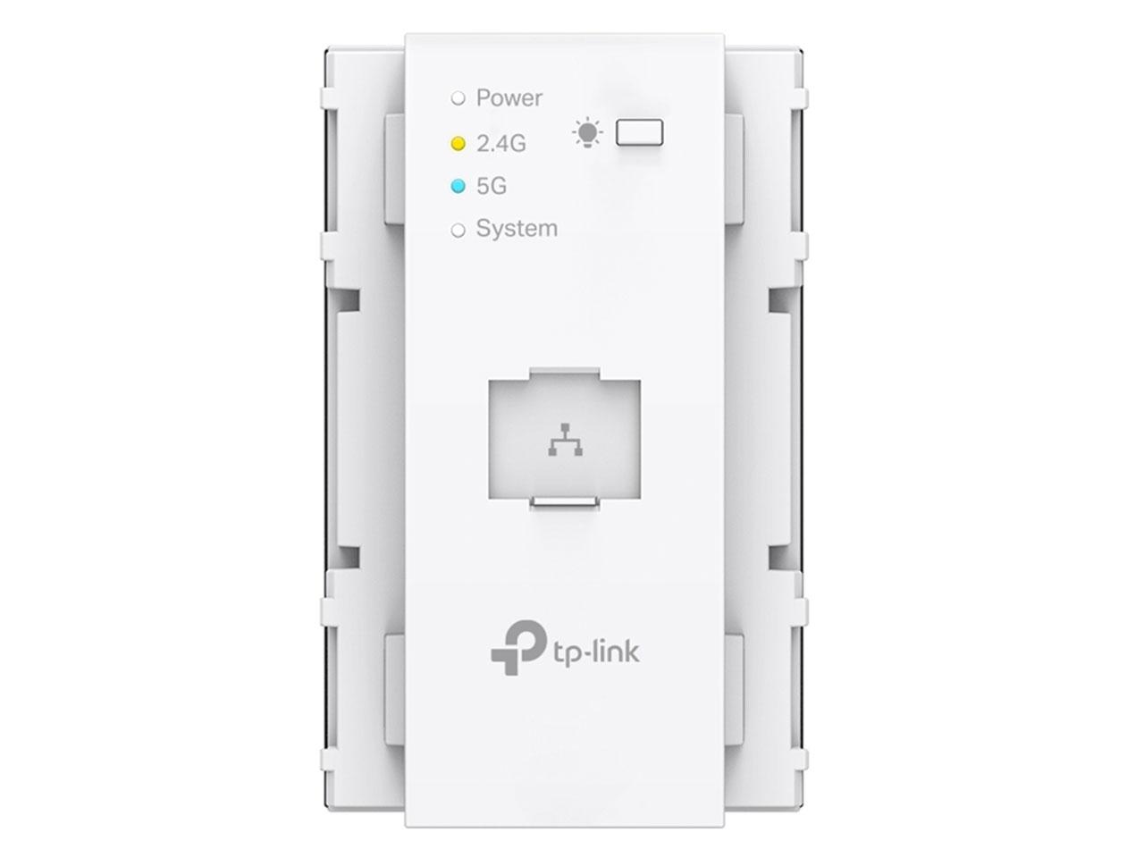 TP-LINK AX3000 コンセント埋め込み型 Wi-Fi 6アクセスポイント(EAP655-WE-AC)