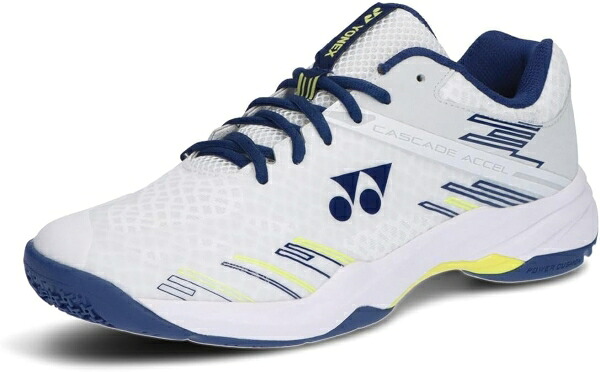 YONEX ヨネックス パワークッションカスケードアクセル (SHBCA1) [色 : ホワイト/ネイビー] [サイズ : 25.5]