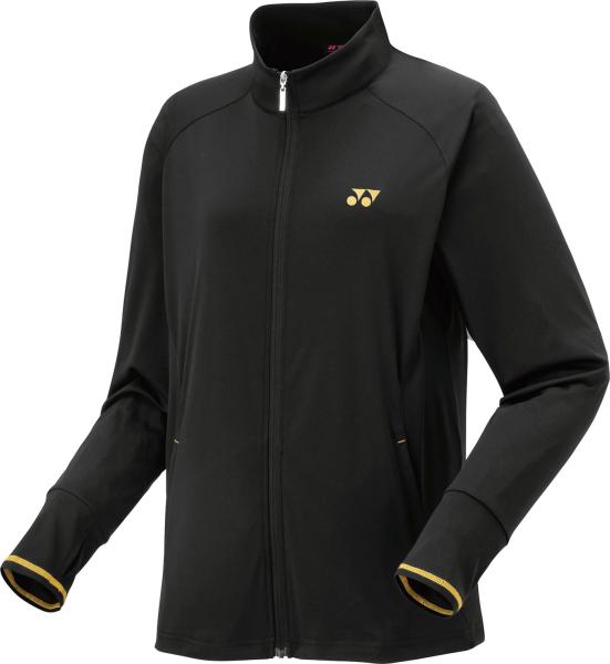 YONEX ヨネックス ウィメンズニットウォームアップシャツ (57087) [色 : 黒いこと] [大いさ : M] その他-レディースウェア-テニス