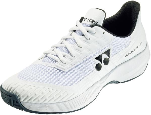 YONEX ヨネックス ヨネックス パワークッションアドアクセルジュニアAC SHTAAJA カラー:ホワイト(011) サイズ:20.5