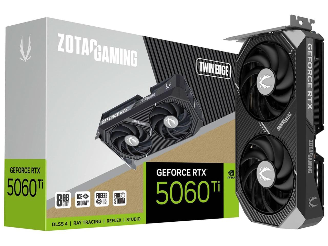 アスク ZOTAC GAMING GeForce RTX 5060 Ti 8GB Twin Edge   (RTX5060Ti8GBTW/ZT-B50610E-10M)