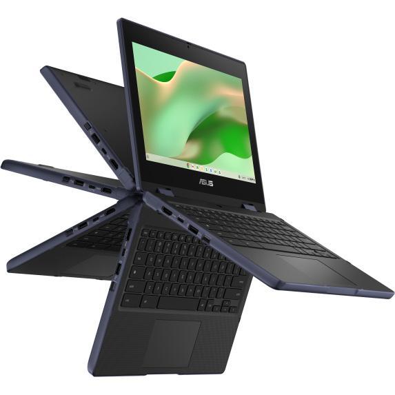 ASUS エイスース ASUS Chromebook CZ11 Flip(CZ1104F)/鉱物薄墨色/11.6型広広としたTFT色合い液晶/1366x768/MediaTek Kompanio 520/4GB/Arm Mali G52 MC2 2EE/eMMC 64GB/膚ざわりダイアログボックス/ChromeOS(CZ1104FM2A-NS0042) ノートPC-パソコン・周辺機器