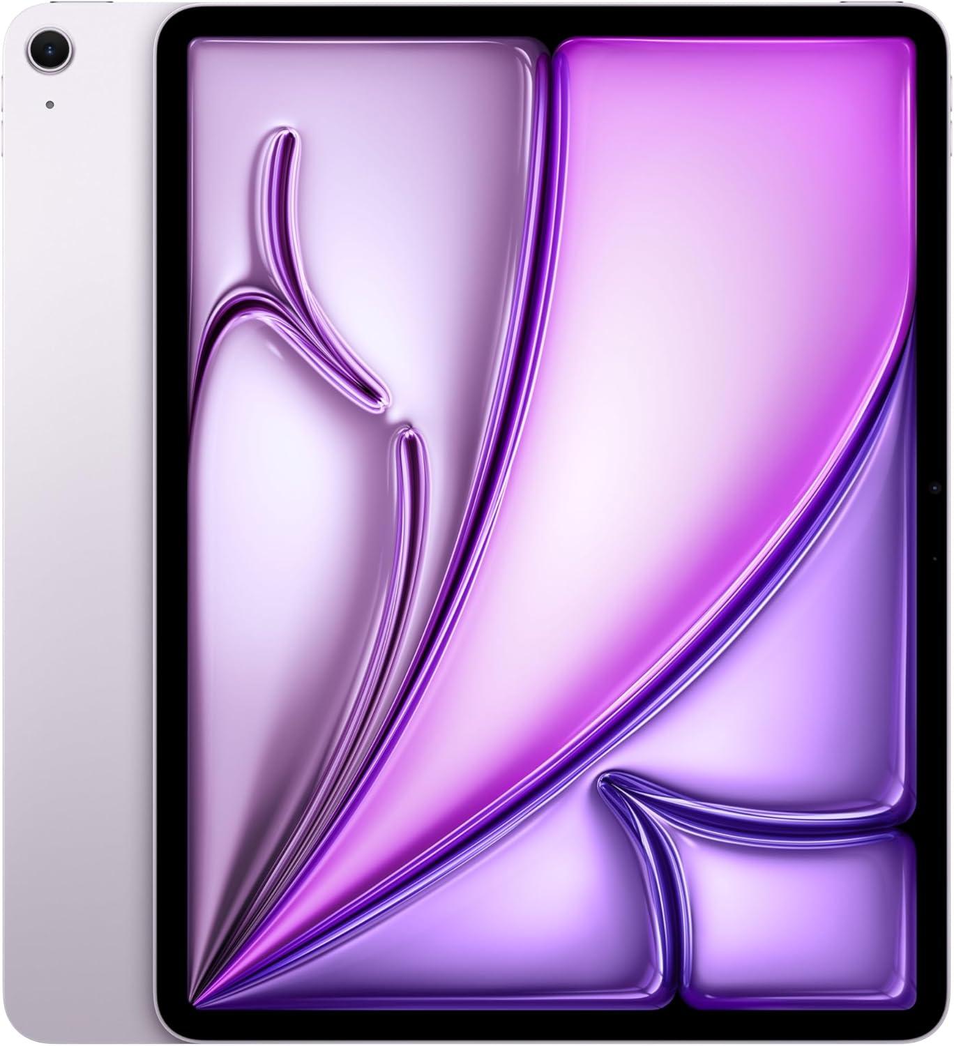 APPLE アップル MCNR4J/A APPLE iPad Air iPadOS 18 13.0型（in） 2732×2048 Apple M3 8GB SSD 256GB Wi-Fi青写真 Bluetooth v5.3 600～700g パープル系