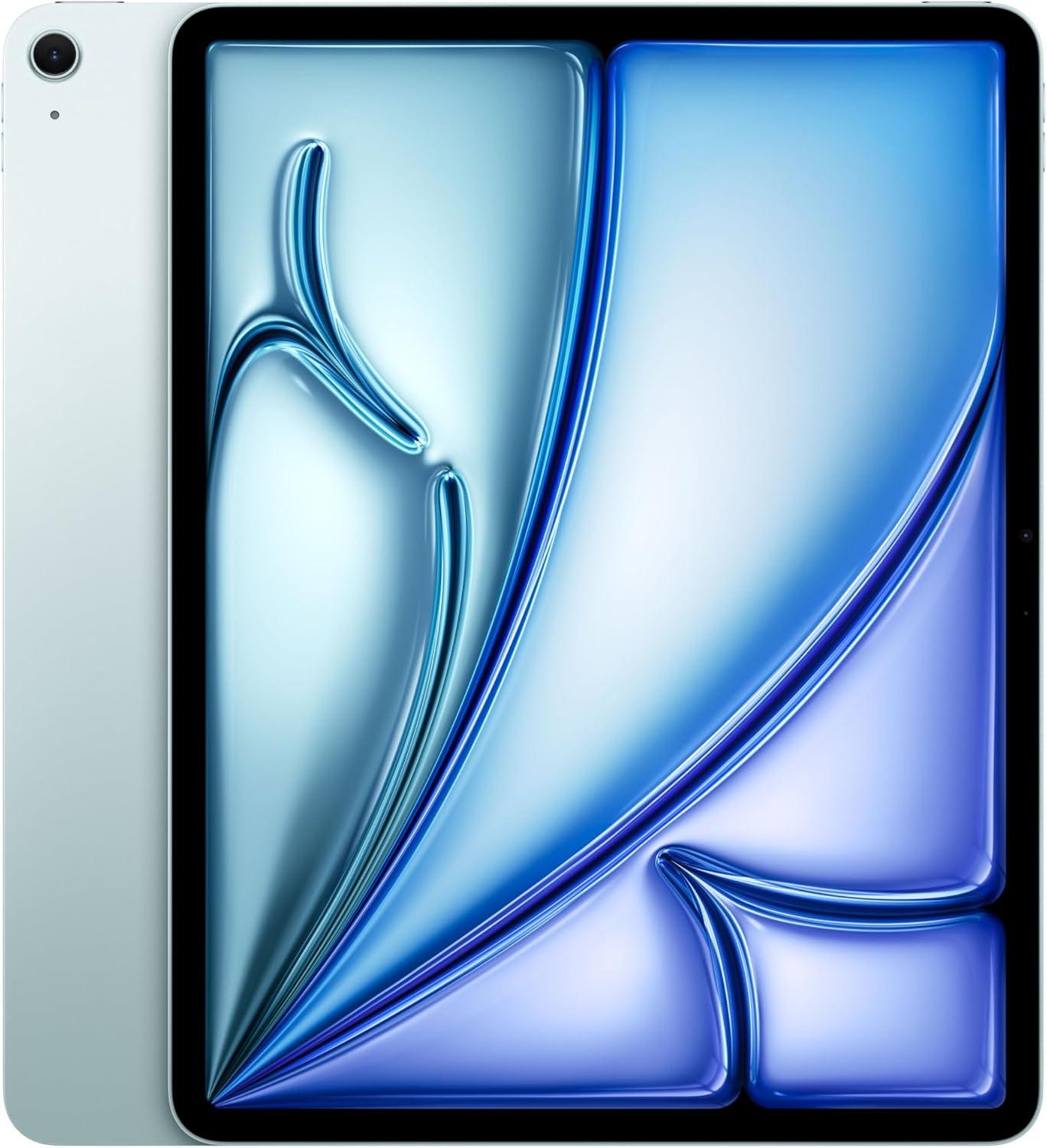 APPLE アップル MCNP4J/A APPLE iPad iPadOS 18 13.0型（in） 2732×2048 Apple M3 8GB SSD 256GB Wi-Fiひな形 Bluetooth v5.3 600～700g 青碧系