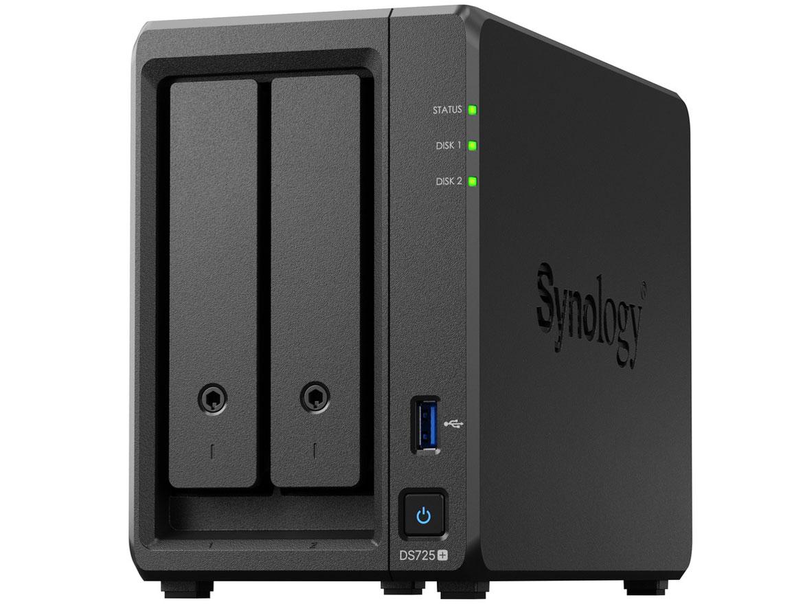 Synology AMD Ryzen R1600搭載2ベイNAS DS725+ (DS725+)