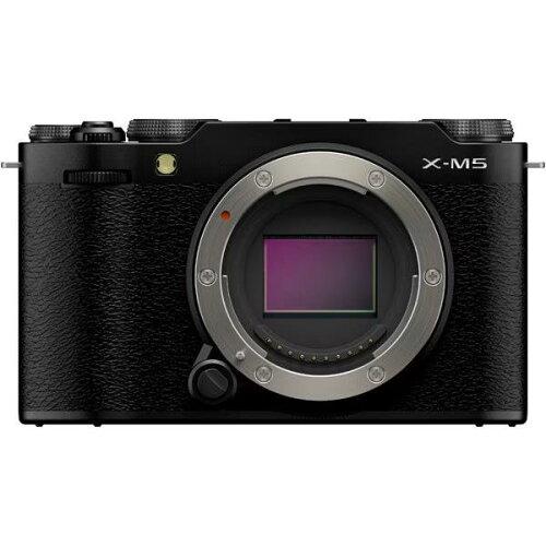 FUJIFILM 富士フイルム X-M5-B FUJIFILM X-M5 銀鏡受け答え一眼写真機  黒いこと  [上半身単体]