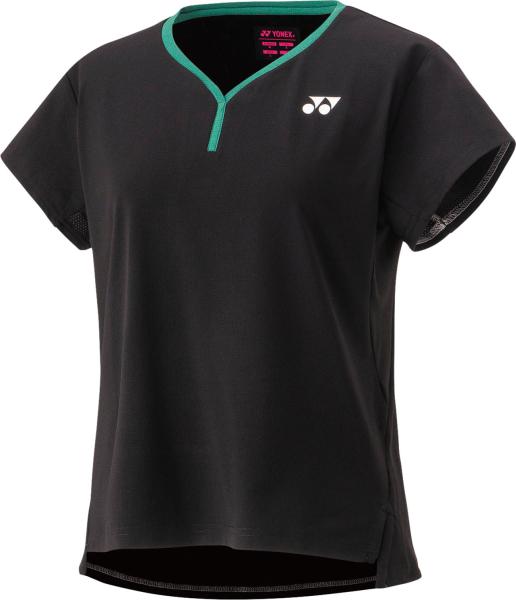 YONEX ヨネックス ウィメンズゲームシャツ (20837) [色 : ブラック] [サイズ : S]