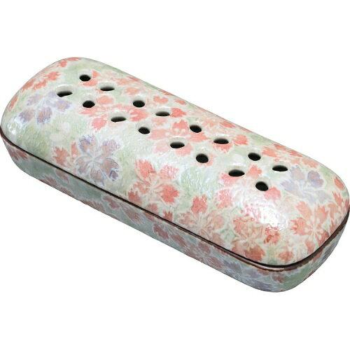 サンメニー 有田焼 花摘 寝かせる線香皿 小 なでしこ (1341745)