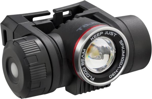 【店卸し資産限即納】TJMひな型 タジマ 前照燈 セフヘッドライト KJM ブースト1000ルーメン フラッド照らしだす 内蔵申し受ける池 (SFKJM100AN30 4019)