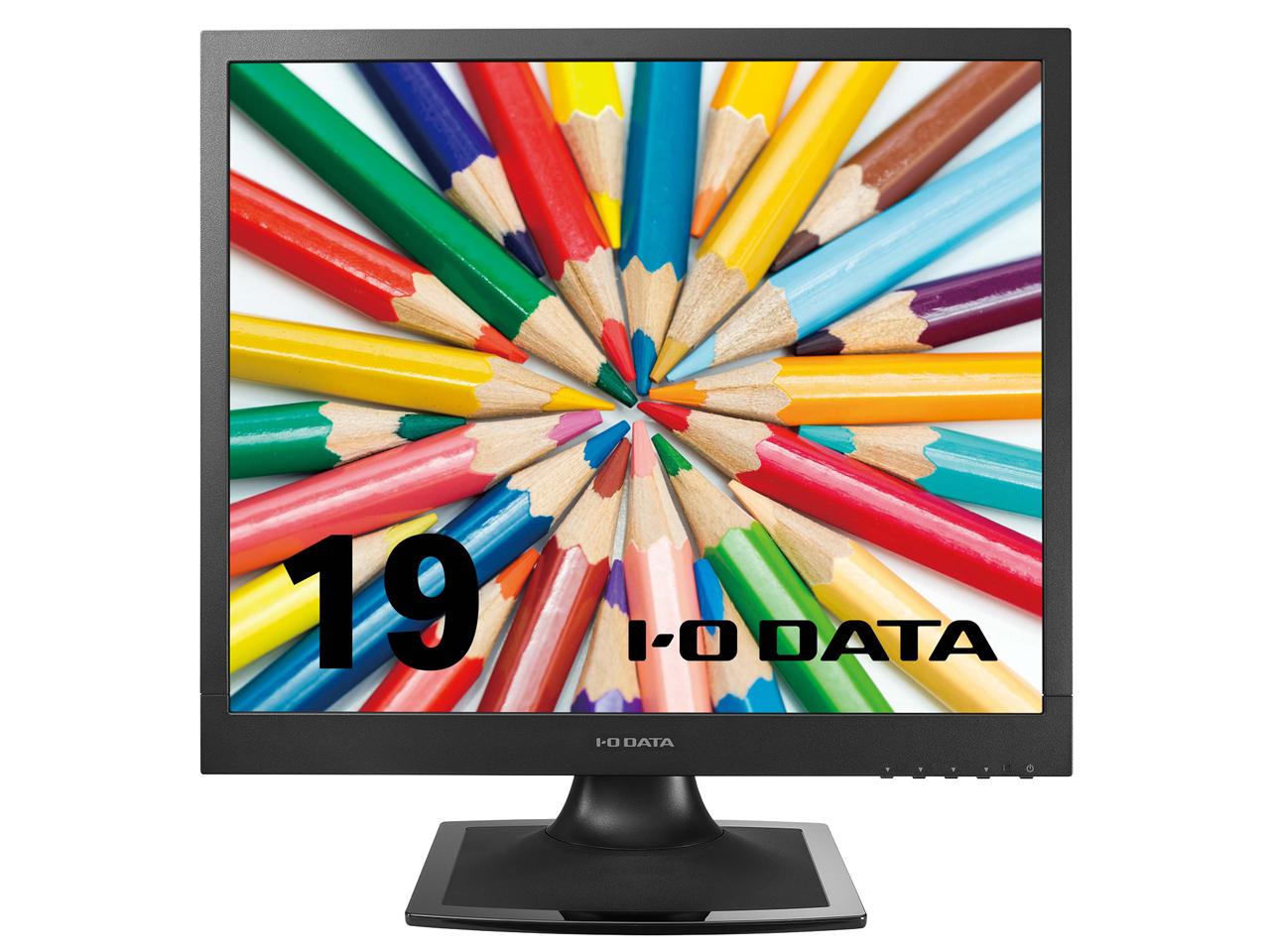 IODATA アイオーデータ 「5年引き受ける」19型真四角液晶 黒いこと(LCD-SAX191DB)