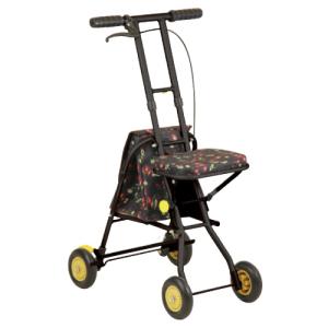 幸和製作所 コンパクトタイプシルバーカー プチカ　 SICP01-BK フラワーブラック
