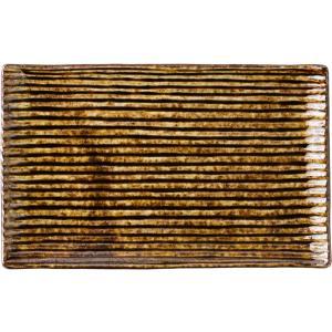 MINORUTOKI みのる瀬戸もの 【しのぎ角皿】240焼物皿 [日本製 美濃焼 食器] (kss034965583727705)【入数:10】