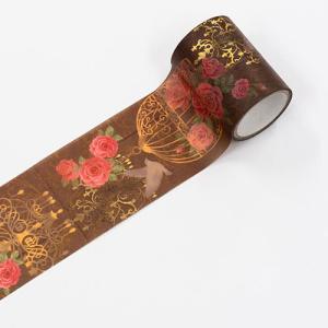 カミイソ産商 マスキングテープ 鳥籠と薔薇 (GR4070)【入数:20】