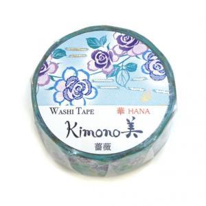 カミイソ産商 【2024年】マスキングテープ 薔薇(ばら) 15mm (GR1077)【入数:20】