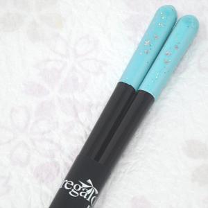 サンライフ 【こども箸】一番星 水色 18.0cm[木製 キッチンツール 食器 箸] (a07074974263145654)【入数:40】