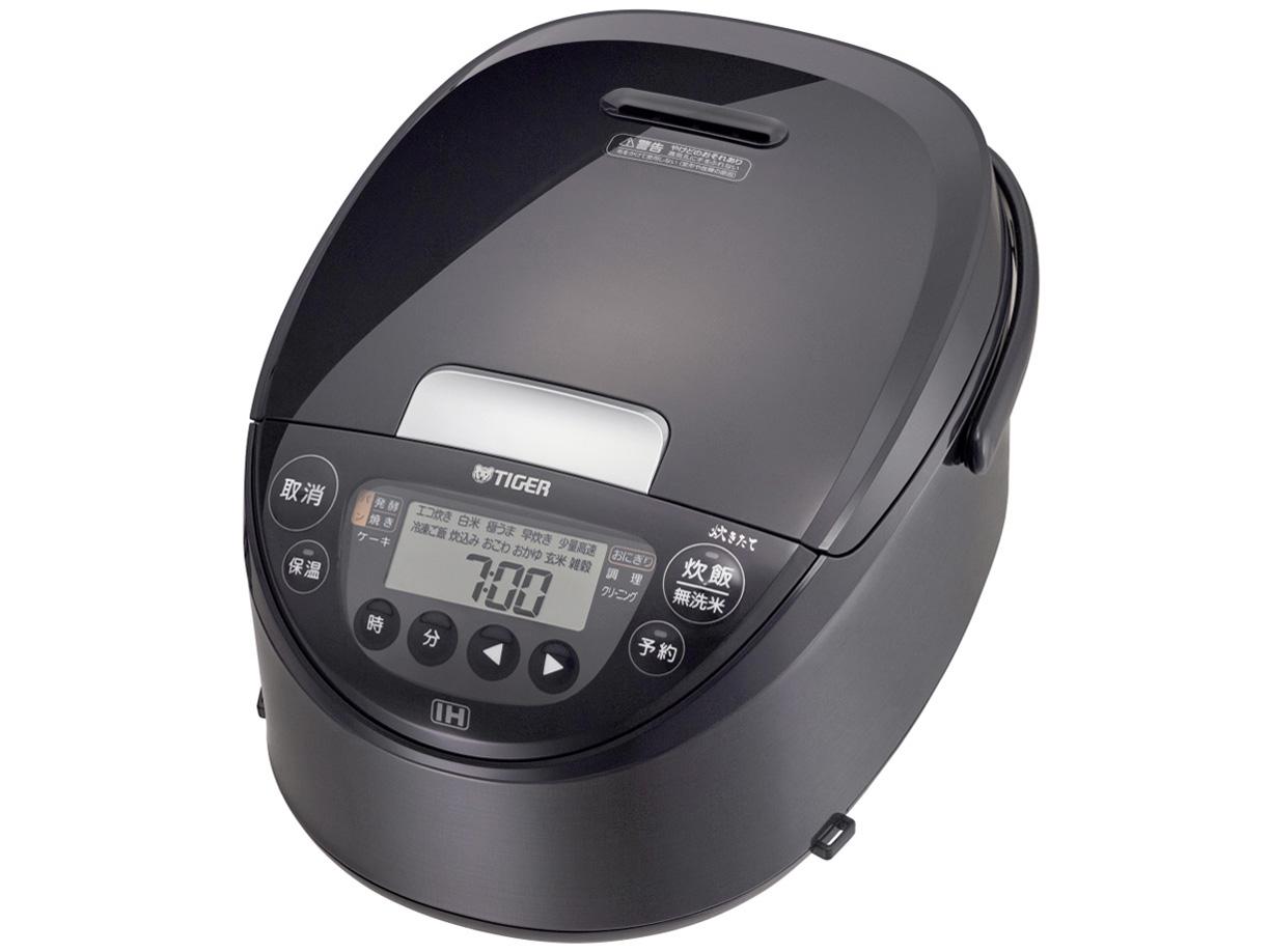 TIGER タイガー魔法瓶 タイガー魔法瓶 JPW-M100KV IH炊飯器 炊きたて 遠赤黒厚釜 5.5合 モーブブラック(JPW-M100)
